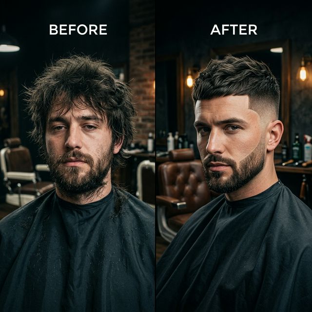 Hair transformation